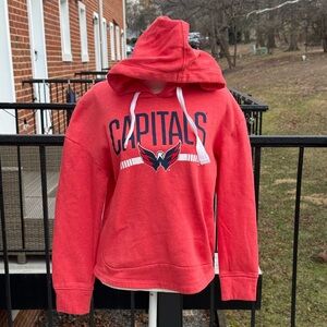 Fanatics Washington Caps Red Women's NHL Size Medium Sweatshirt